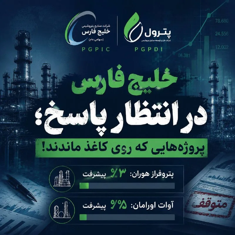 پیشرفت ناچیز پروژه‌های پتروشیمی؛ کجا می‌رویم؟